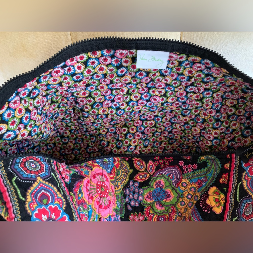 Vera Bradley Multicolor Floral Large Duffle Bag
